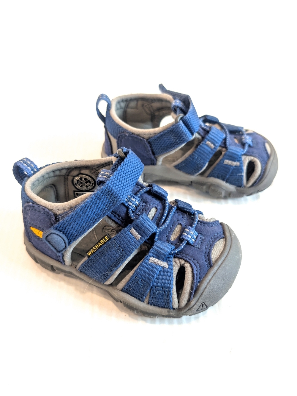 KEEN Newport Navy Blue Kids Closed-Toe Sandals Size 4 Toddler